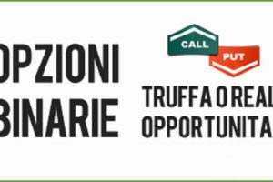 truffe opzioni binarie